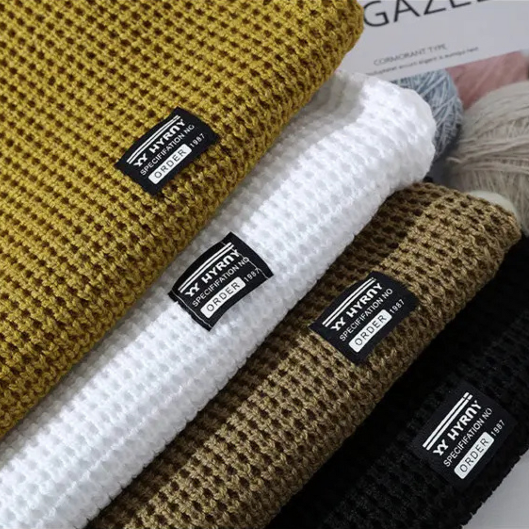 Eric – Prémiový pánský svetr Lyon s medovou strukturou pro eleganci a pohodlí