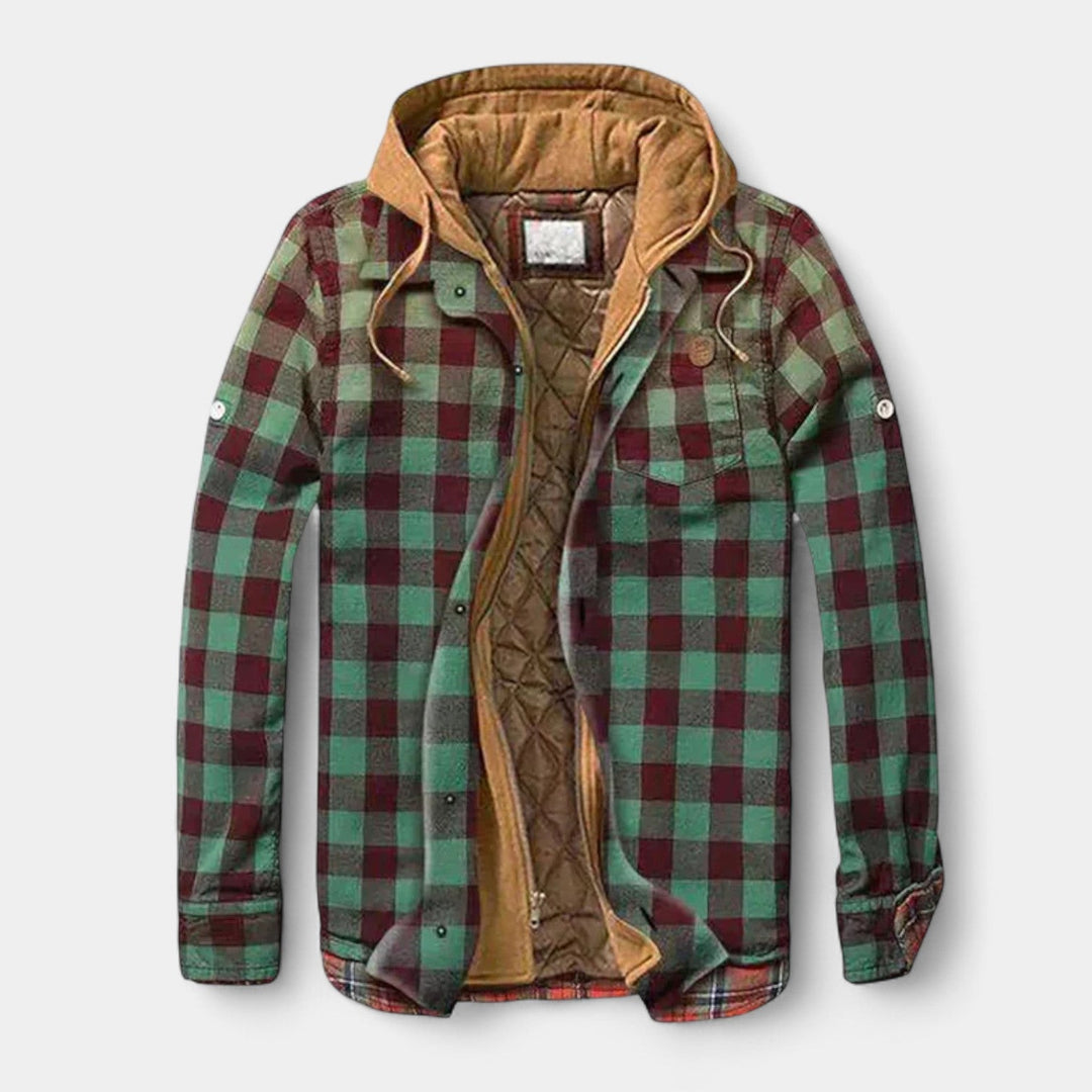 Thomas – Stylová patchworková bunda pro sebevědomé muže