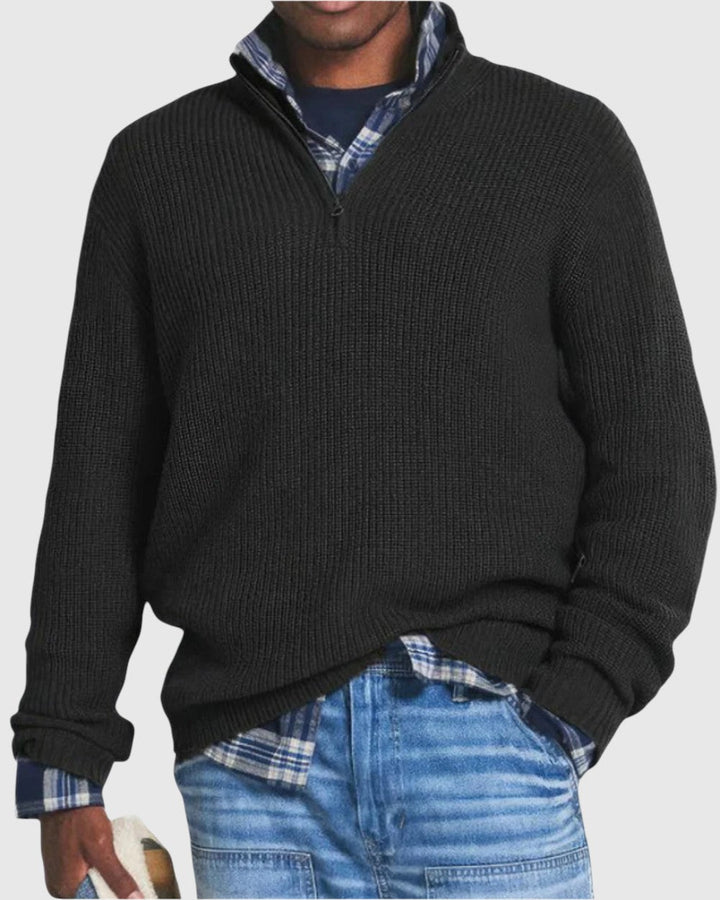 Libuše- Svetr s zipem Diego