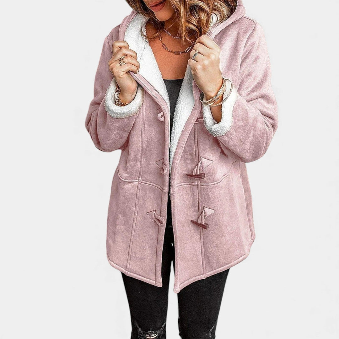 Andrea – Lehký zimní kabát s kapucí