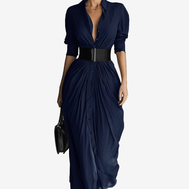 Kalisha™ Dlouhá Rukávová Šaty