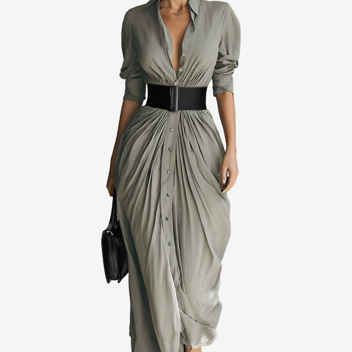 Kalisha™ Dlouhá Rukávová Šaty