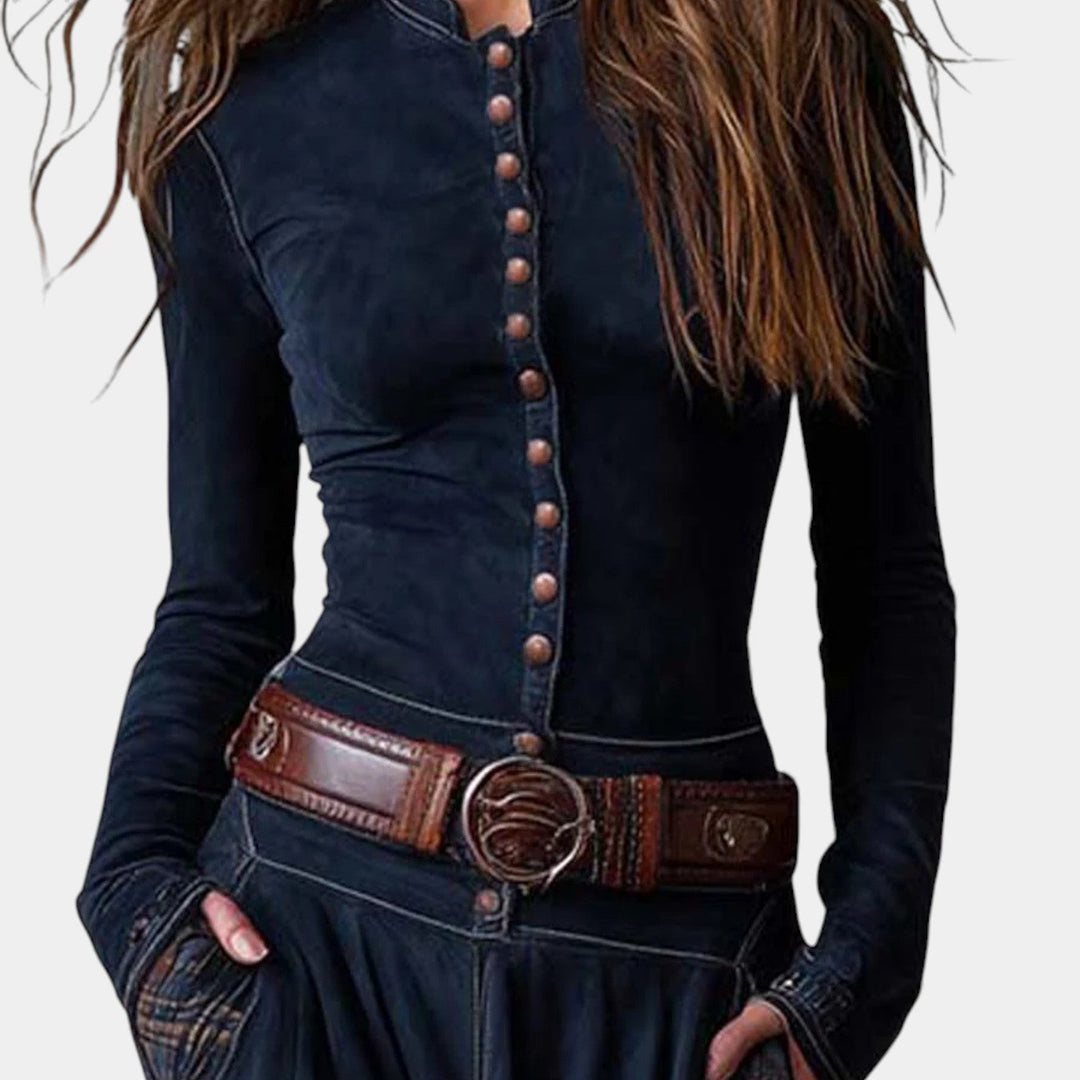 Helena – Vintage maxi šaty