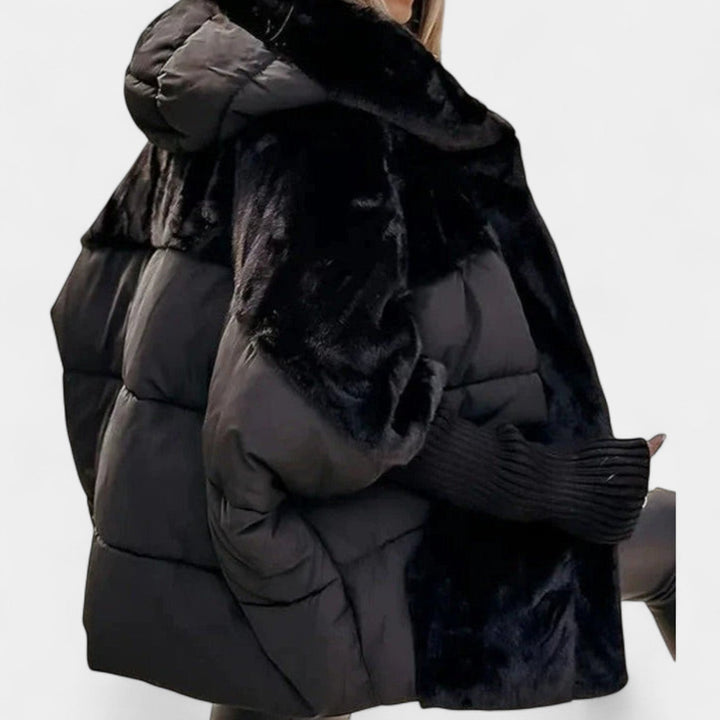 Dominika – Hřejivá péřová bunda s kapucí